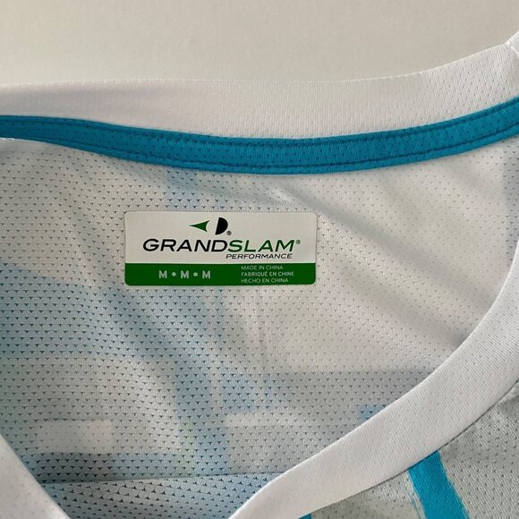 Grand Slam Performance Shirt Modern Abstract Design Men's Medium - Picture 7 of 7